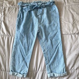 Oshkosh Baby B’Gosh Belted Denim Pant Girl Size 24M